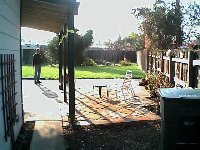 Backyard from Patio